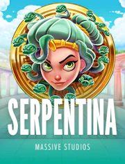 Slot con movimiento serpenteante y brillo de jackpot